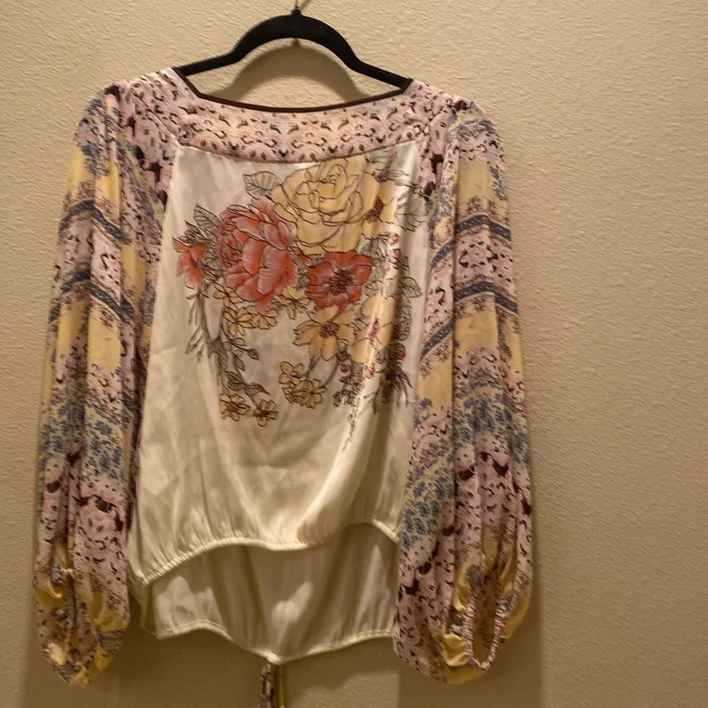 Free People Lg Blouse